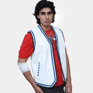 Half Sleeves Leather Jacktet