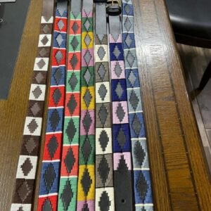 Weaving Leather Belt